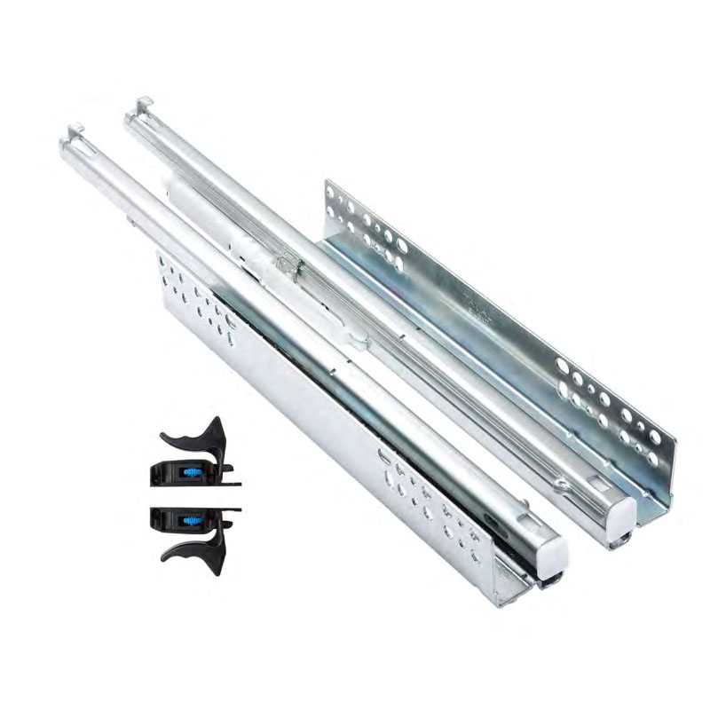 TA890 TAVAL泰渥银色优质隐藏阻尼滑轨